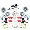 TDC7155DZYP 1971-1972 GM C10 Truck 2 in. Drop Power 4-Wheel Disc Red Wilwood Calipers Black Upper - image 1