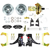 TDC7325DBP 1973-1987 GM C10 Truck/Suburban 2 in. Drop Power Front Disc Brake Kit Black Wilwood Calipers - image 1