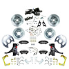 TDC7355DBYP 1973-1987 GM C10 Truck 2 in. Drop Power 4-Wheel Disc Black Wilwood Calipers Black Upper - image 1