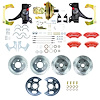 TDC7355DZP 1973-1987 GM C10 Truck/Suburban 2 in. Drop Power 4-Wheel Disc Brake Kit Red Wilwood Calipers - image 1