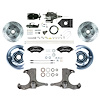 THB6015BYP 1960-1962 GM Truck Hydraulic Assist Front Disc Brake Kit, Black Wilwood Calipers - image 1