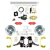 THB6015DZP 1960-1962 GM Truck 2 in. Drop Hydraulic Assist Front Disc Brakes, Red Wilwood Calipers - image 1