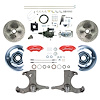 THB6016ZXP 1960-1962 GM Truck, Hydraulic Assist Front Disc Brakes with Red Wilwood Calipers - image 1