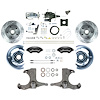 THB6325BXP 1963-1966 Chevy Truck Hydro Boost Disc Brake Conversion Kit Black Wilwood Calipers - image 1