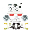 THB6325DZXP 1963-1966 Chevy Truck, 2 in. Drop, Hydro Boost Disc Brake Conv Red Wilwood Calipers - image 1