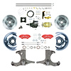 THB6325ZP 1963-1966 Chevy Truck, Hydro Boost Disc Brake Conversion Kit Red Wilwood Calipers - image 1