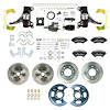 THB6356DBYP 1963-1966 GM Truck 2 in. Drop Hydraulic Assist 4-Wheel Disc, Black Wilwood Calipers - image 1