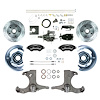 THB6725BYP 1967-1970 GM C10/C15 Truck 2WD Black Hydraulic Assist Front Conv, Black Wilwood Calipers - image 1