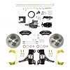 THB6726DBYP 1967-1970 Truck 2 in. Drop Black Hydraulic Assist Front Brake Kit, Black Wilwood Calipers - image 1