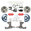 THB6726ZYP 1967-1970 GM C10/15 Truck 2WD,Black Hydraulic Assist Disc Brake Red Wilwood Calipers - image 1