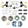 THB6756DBXP 1967-1970 GM Truck 2WD, 2 in. Drop Hydraulic assist 4-Wheel Disc Black Wilwood Calipers - image 1