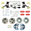 THB6756DZYP 1967-1970 GM Truck 2 in. Drop, Hydraulic assist 4-Wheel Disc Kit, Red Wilwood Calipers - image 1