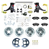 THB7355DBP 1973-1987 C10 Truck 2 in.Drop Hydraulic Assist 4-Wheel Disc Brakes Black Wilwood Calipers - image 1