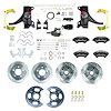 THB7355DBYP 1973-1987 C10 Truck 2 in. Drop Black Hydraulic Assist 4-Wheel Disc Black Wilwood Calipers - image 1