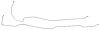 Front to Rear Brake Lines for 1991-1992 GMC C/K Trucks [Stainless] - image 1