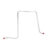 "67 292 6 Cylinder Fuel Pump To Carb Line, Stainless - image 1