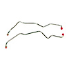 "86 - "87 S-10 2.8 Litre Fuel Pump To Carb Line, Stainless - image 1