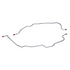 89 10 Bolt Leaf - Rear Axle Brake Line - Stainless - image 1