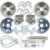 TRD4705 GM 10 & 12-Bolt Rear Disc Brake Conversion Kit for 1971-1987 Chevy Trucks w/ 5 x 5 in. Lug Pattern [Natural Calipers] - image 2