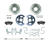 TRD4746SP 1963-1972 Chevy/GMC Truck Rear Disc Brake Conv Kit Black Wilwood Calipers, 6 Lug - image 1
