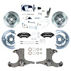 TSD6015BXP 1960-1962 Chevy/GMC Performance Series, Std Disc Brake Kit, Black Wilwood Calipers - image 1