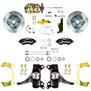 TSD6015DBP 1960-1962 Chevy C10/15 Truck 2 in.Drop Power Front Disc Brakes Black Wilwood Calipers - image 1