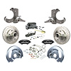 TSD6016BYP 1960-1962 Chevy/GMC Std Front Disc Brake Kit with Black Wilwood Calipers, Black Upper - image 1