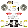 TSD6016DZP 1960-1962 GM Truck 2 in. Drop, Standard Front Disc Brake Conv Kit, Red Wilwood Calipers - image 1
