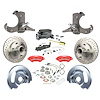 TSD6016ZYP 1960-1962 GM Truck, Standard Front Disc Brake Kit, Red Wilwood Calipers Black Upper - image 1