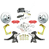 TSD6315DZYP 1963-1970 GM Truck/Suburban, 2 in. Drop Std Front Disc Brake Kit, Black Wilwood Calipers 5 Lug - image 1