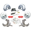 TSD6315ZYP 1963-1970 Chevy/GMC Truck/Suburban Std Front Disc Brake Kit, Red Wilwood Calipers, 5 Lug - image 1