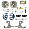 TSD6316BP 1963-1970 Chevy/GMC Truck & Sub, Std Front Disc Brake Kit Black Wilwood Calipers 6 Lug - image 1