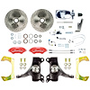 TSD6316DZXP 1963-1970 GM Truck/Suburban, 2 in. Drop Std Front Disc Brake Kit, Red Wilwood Calipers 6 Lug - image 1