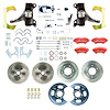 TSD6346DZXP 1963-1970 GM Truck/Suburban, 2 in. Drop, Std 4-Wheel Disc Kit, Red Wilwood Calipers - image 1