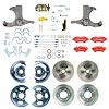 TSD6346ZP 1963-1970 Chevy/GMC Truck/Suburban, Manual 4-Wheel Disc Kit Red Wilwood Calipers - image 1