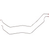88 -89 1 Ton Turbo 400 - Trans. Cooler Line - image 1