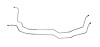"93 1 Ton 4WD, Transmission Cooler Lines, Stainless, 2 Pcs. - image 1