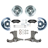 TWK6015BP 1960-1962 Chevy Truck 2WD, "At The Wheel" Disc Conversion Kit, Red Wilwood Calipers - image 1