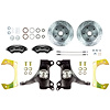TWK6315DBP 1963-1970 GM Truck 2WD, 2 in. Drop At The Wheel Disc Brake kit Black Wilwood Calipers - image 1