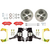 TWK6316DZP 1963-1970 GM Truck/Suburban 2WD, 2 in. Drop At The Wheel Disc Brake kit Red Wilwood Calipers - image 1