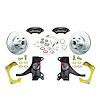 TWK7325DBP 1973-1987 GM Truck 2WD, 2 in. Drop At The Wheel Disc Brake Kit Black Wilwood Calipers - image 1