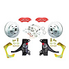 TWK7325DZP 1973-1987 GM Truck/Suburban 2WD, 2 in. Drop At The Wheel Disc Brake Kit Red Wilwood Calipers - image 1
