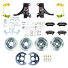 TWK7355DBP 1973-1987 GM Truck/Suburban 2 in. Drop 4-Wheel At The Wheel Disc Kit Black Wilwood Calipers - image 1