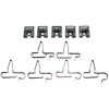 58 -62 All Cars - Brake AND Fuel Clip Set - image 1