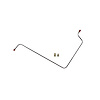 62 Fuel Injected - Fuel Pump to Carb. Line - Stainless - image 1