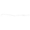 62 -67 8 Cyl 3/8 - Front to Rear Fuel Line - Stainless - image 1