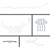 67 Nova Manual 4 Wheel Disc Conversion Complete Brake Line Kit 26 Pcs. - image 1