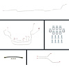 4 Wheel Disc Conversion Complete Brake Line Kit 1966 Nova - image 1