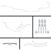 68 Nova Power 4 Wheel Disc Conversion Complete Brake Line Kit 26 Pcs. - image 1