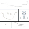 74 Nova Power Disc Conversion Complete Brake Line Kit 26 Pcs. - image 1